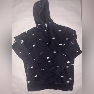 Nike Black Logo Men's Hoodie